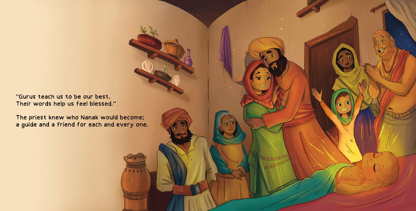 Guru Nanak and the Bright Light